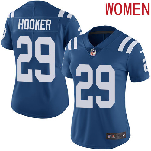 2019 Women Indianapolis Colts #29 Hooker blue Nike Vapor Untouchable Limited NFL Jersey